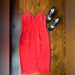 Sergio Hudson for Target Red Midi Dress 👗